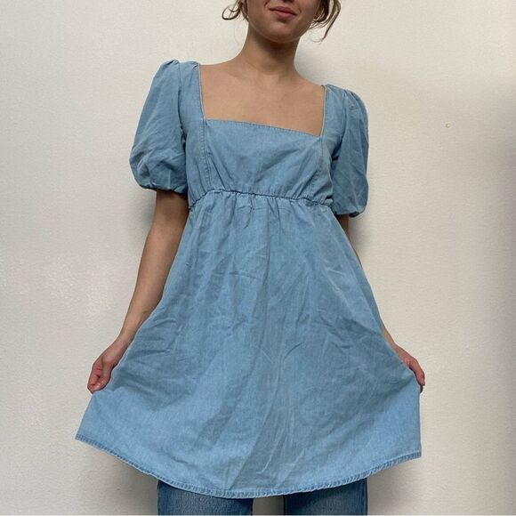 Show Me Your MuMu Denim Dress - Picture 2 of 5